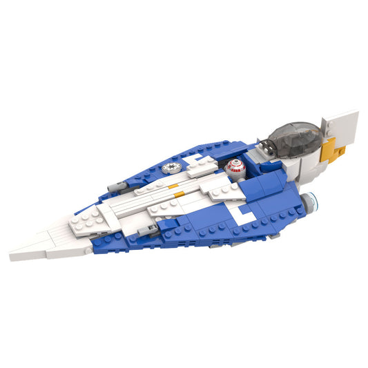 barriss offee's delta-7b starfighter building set | moc-60030 - 1