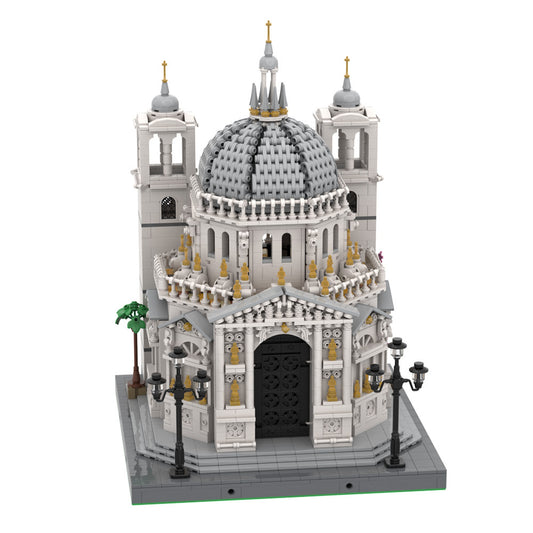 basilica di santa maria della salute building set | lego compatible - 4