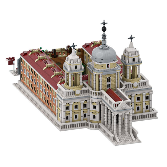 basilica of superga catholic church building set | lego compatible - 3