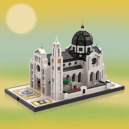 basilique st maurice building set | lego compatible - 1