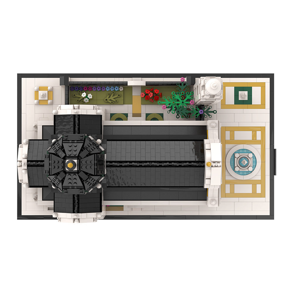 basilique st maurice building set | lego compatible - 6