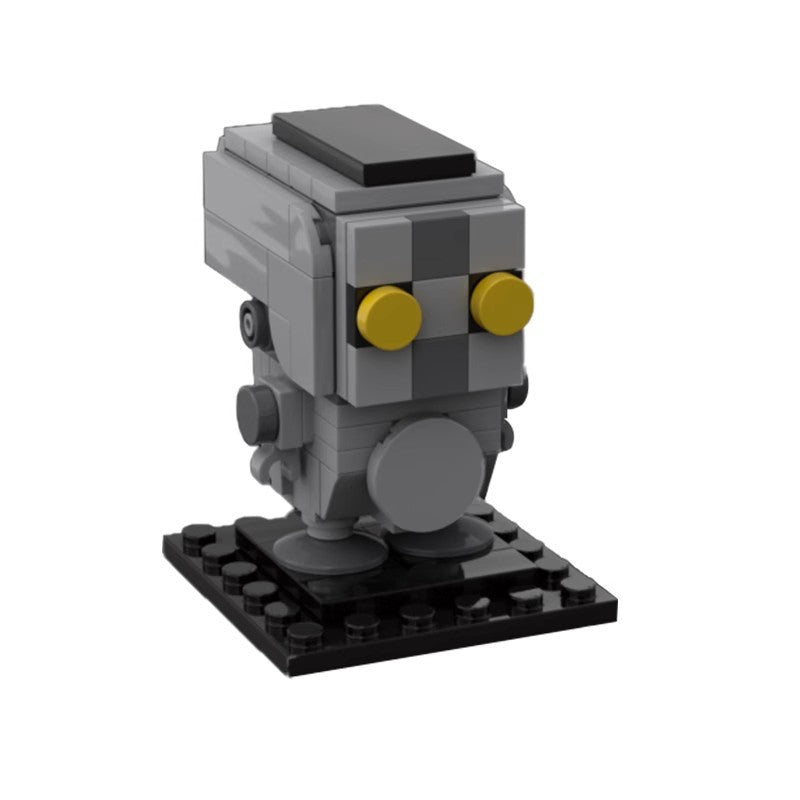 batman brickheadz + base moc building set | marvel - 2