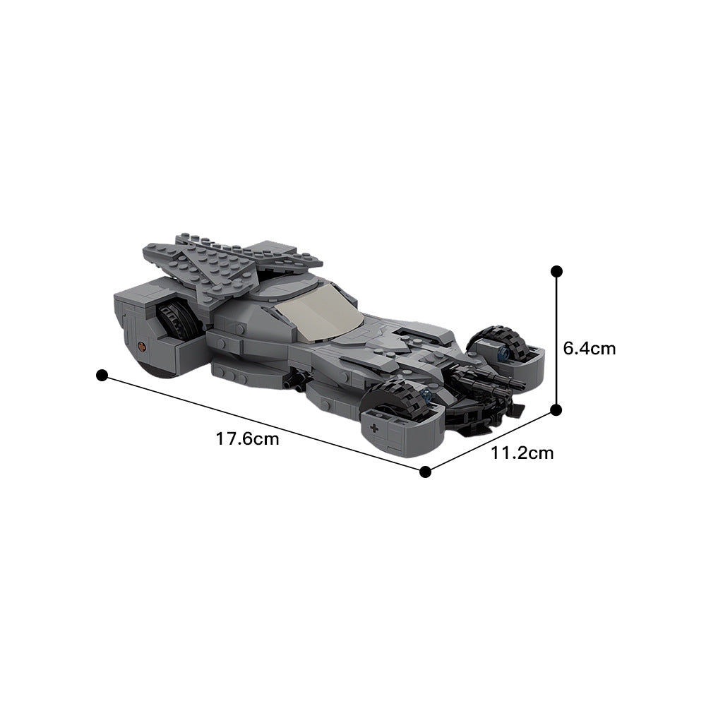 batmobile building set | batman v superman | moc-177513 - 4