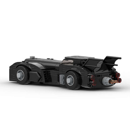 batmobile classique building set | moc-54749 - 3