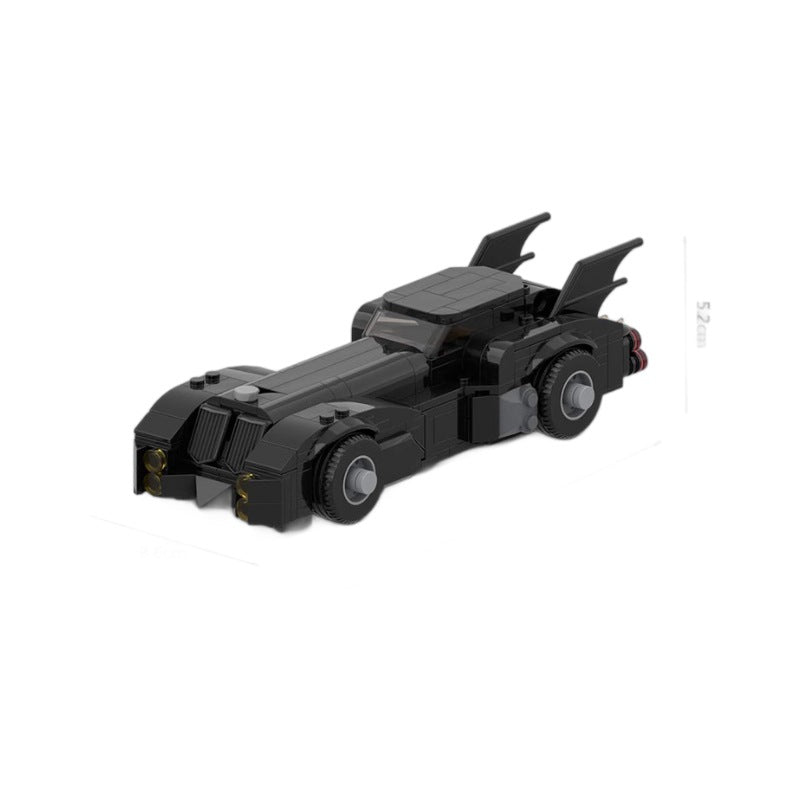 batmobile classique building set | moc-54749 - 5