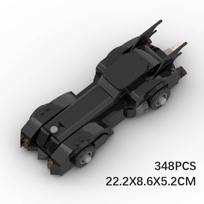 batmobile classique building set | moc-54749 - 6