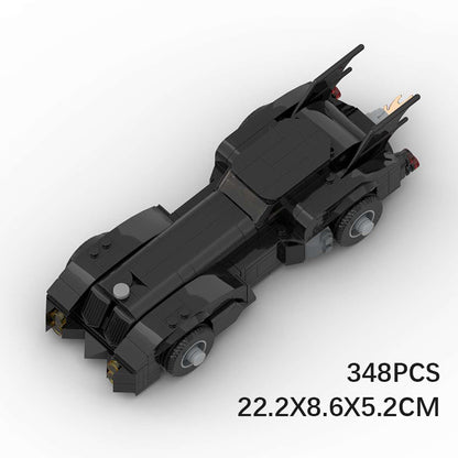 batmobile classique building set | moc-54749 - 6