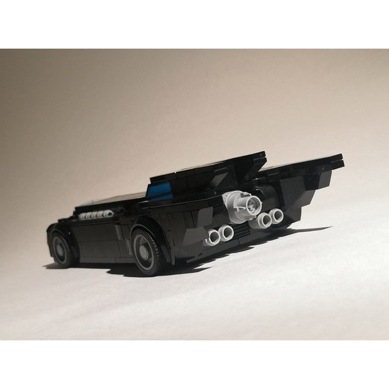 batmobile from batman the animated series building set | moc-52074 - 4