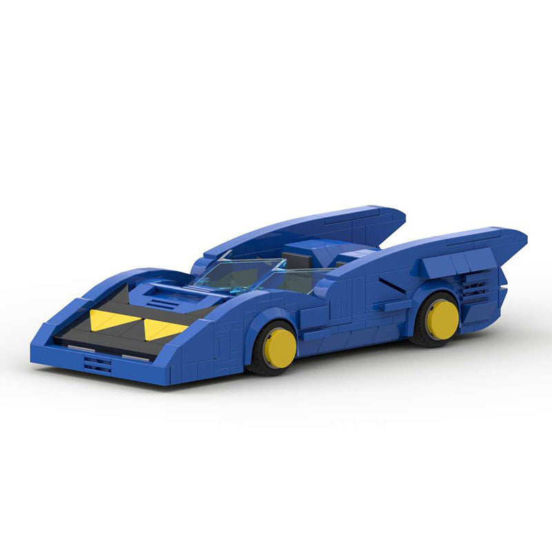 batmobile superfriends v2 building set | moc-89442 - 1