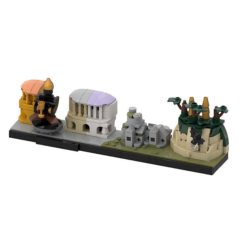 Battambang Cambodia Skyline MOC Building Kit | City Architecture Model - 1