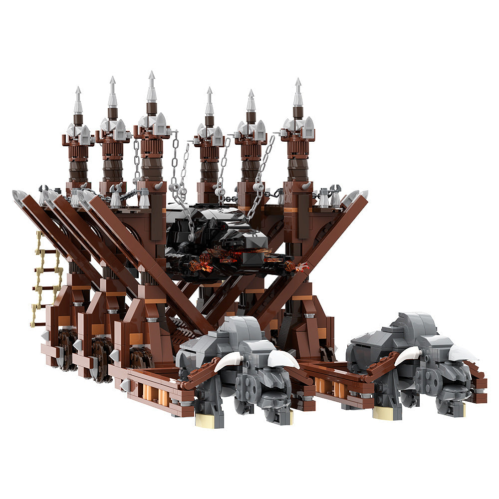 battering ram - grond building set | lotr | moc-135811 - 5