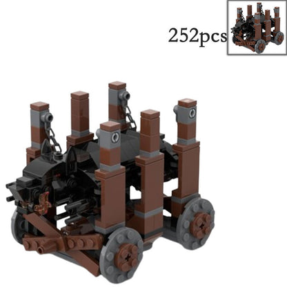 battering ram & grond building set | lotr | moc-135811 | moc-176752 - 2