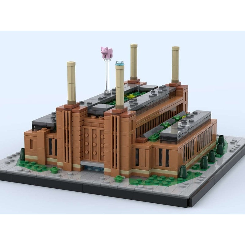Battersea Power Station London Landmark MOC Building Kit - 1