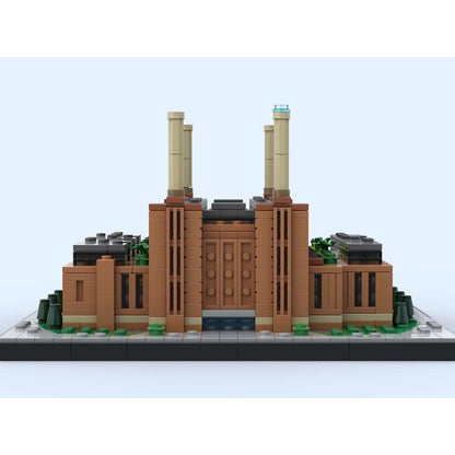 Battersea Power Station London Landmark MOC Building Kit - 4