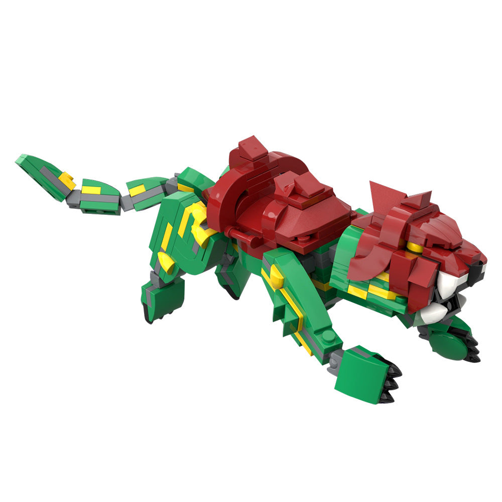 battle cat & panthor | masters of the universe | moc-18002 - 2
