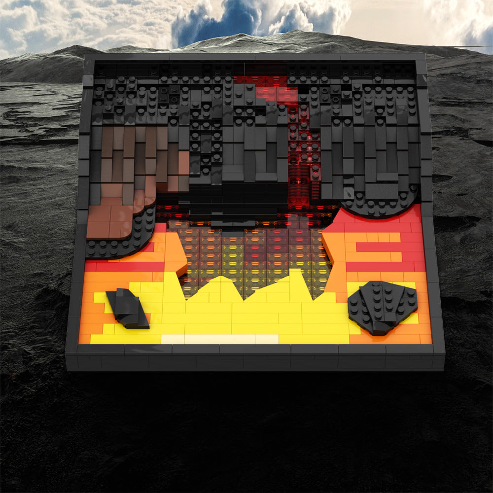 battle of mustafar building set | star wars | moc-144660 - 1