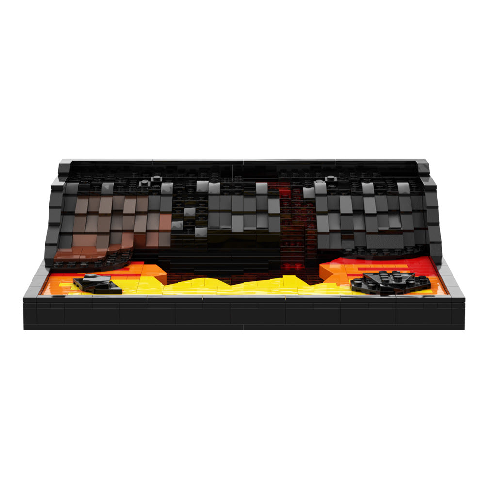 battle of mustafar building set | star wars | moc-144660 - 2