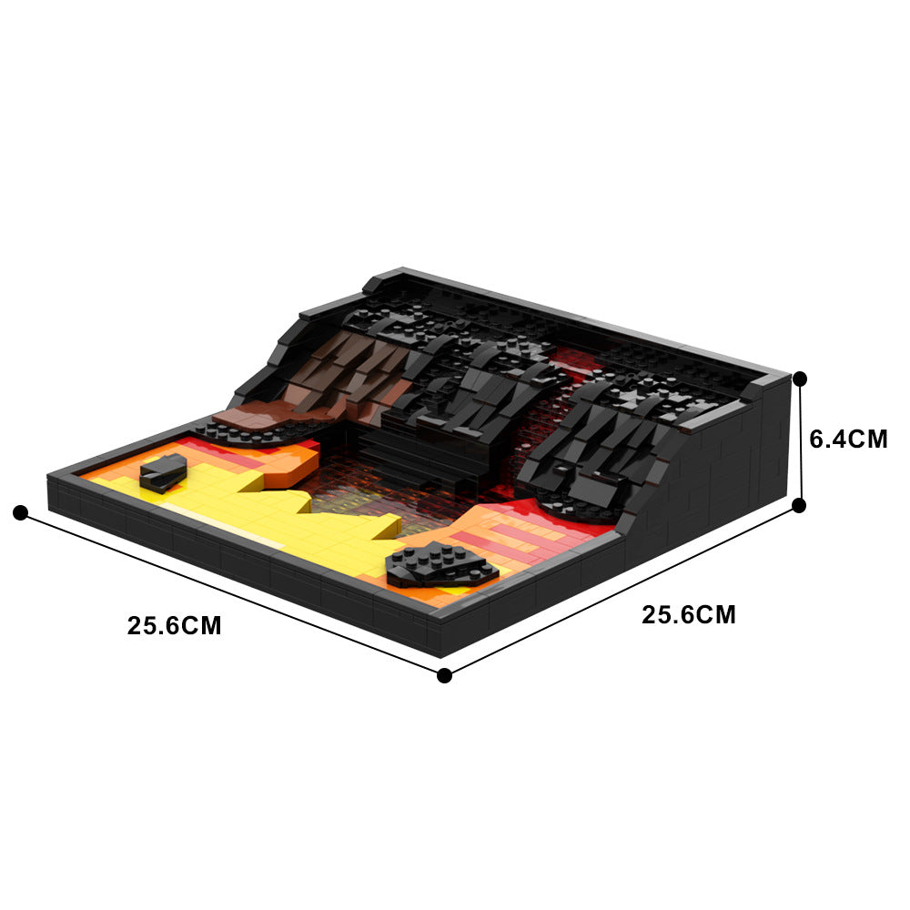 battle of mustafar building set | star wars | moc-144660 - 4