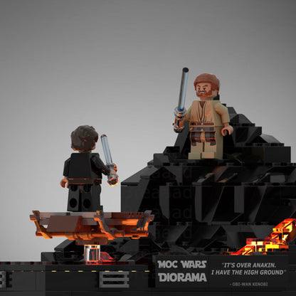 battle of the heroes building sets | star wars | moc-107226 - 2