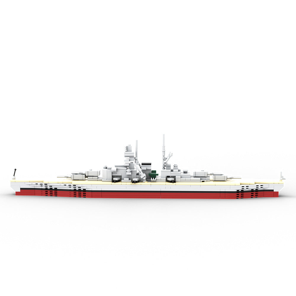 battleship bismarck building set | moc-129601 - 5