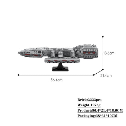 battlestar galactica building set | moc-154698 - 4