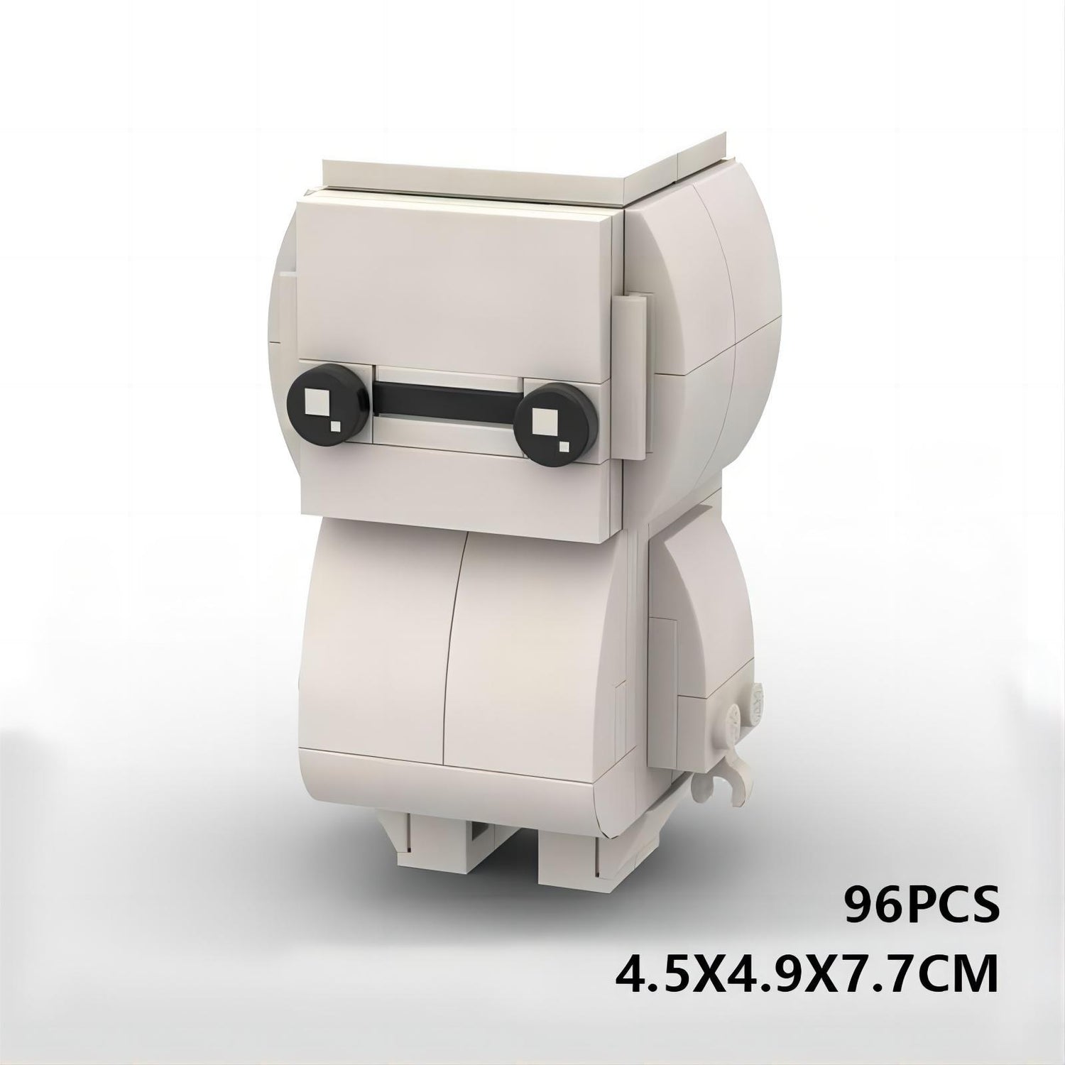 baymax brickheadz building set | big hero 6 | lego-compatible moc - 1