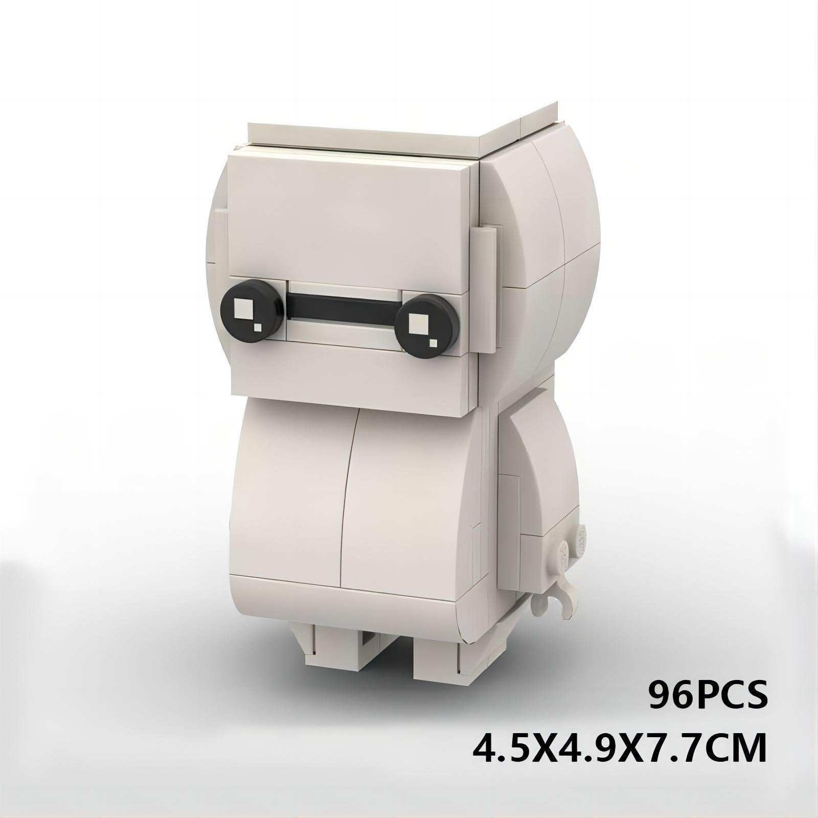 baymax brickheadz building set | big hero 6 | lego-compatible moc - 1