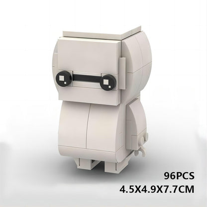 baymax brickheadz building set | big hero 6 | lego-compatible moc - 1