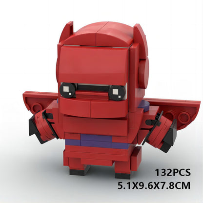 baymax brickheadz building set | big hero 6 | lego-compatible moc - 1