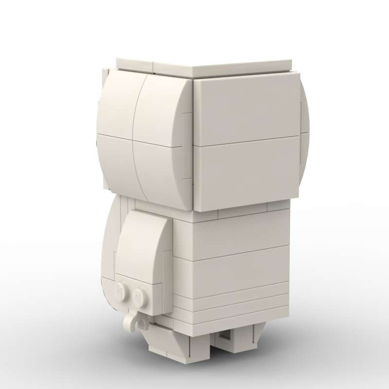 baymax brickheadz building set | big hero 6 | lego-compatible moc - 3