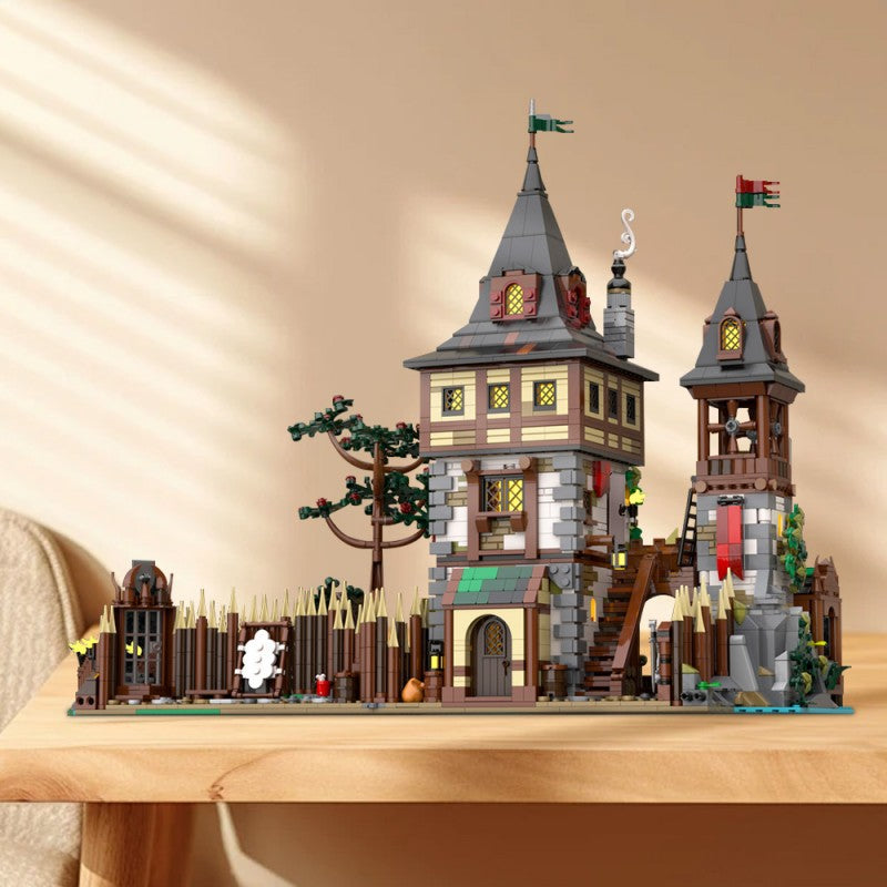 bear lord's castle building set | moc-222719 - 1