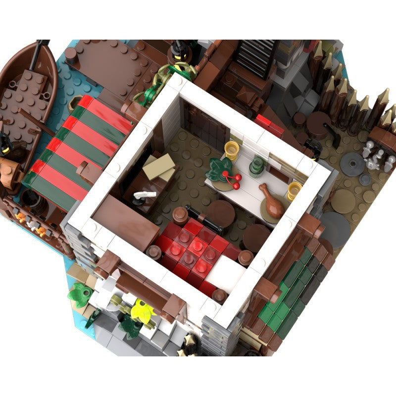 bear lord's castle building set | moc-222719 - 3