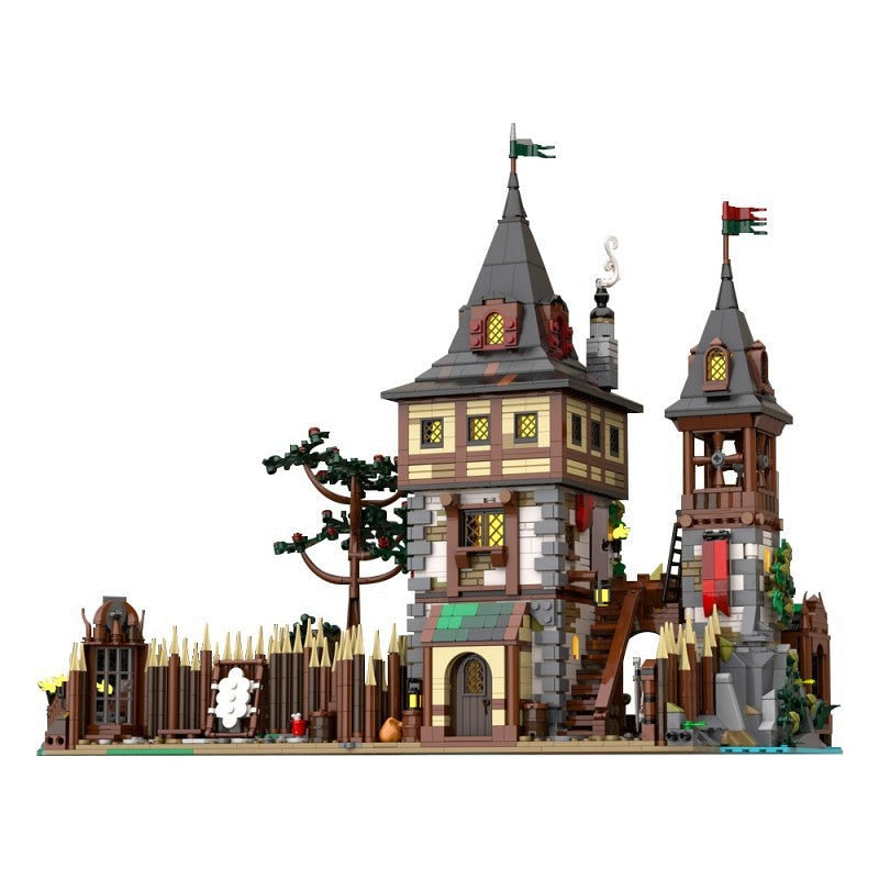 Bear Lord's Castle MOC Building Kit | Fantasy Medieval Fortress - 1