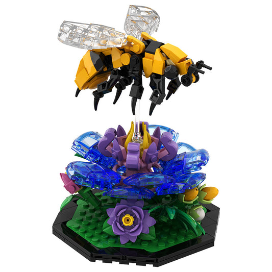 bee building set | lego compatible - 5