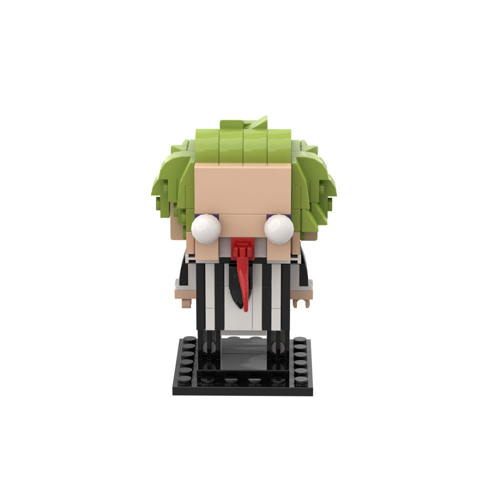 beetlejuice brickheadz building set | lego compatible - 5