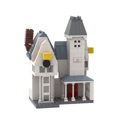 beetlejuice house building set | lego compatible - 3