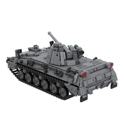 Begleitpanzer 57 Armored Vehicle MOC Building Kit | Cold War Military Model - 6