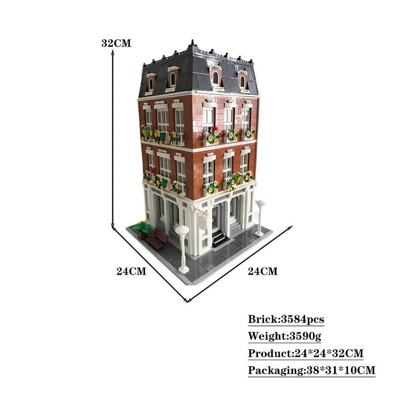 Beloved Belle Modular MOC Building Kit | Boutique City Architecture Model - 4