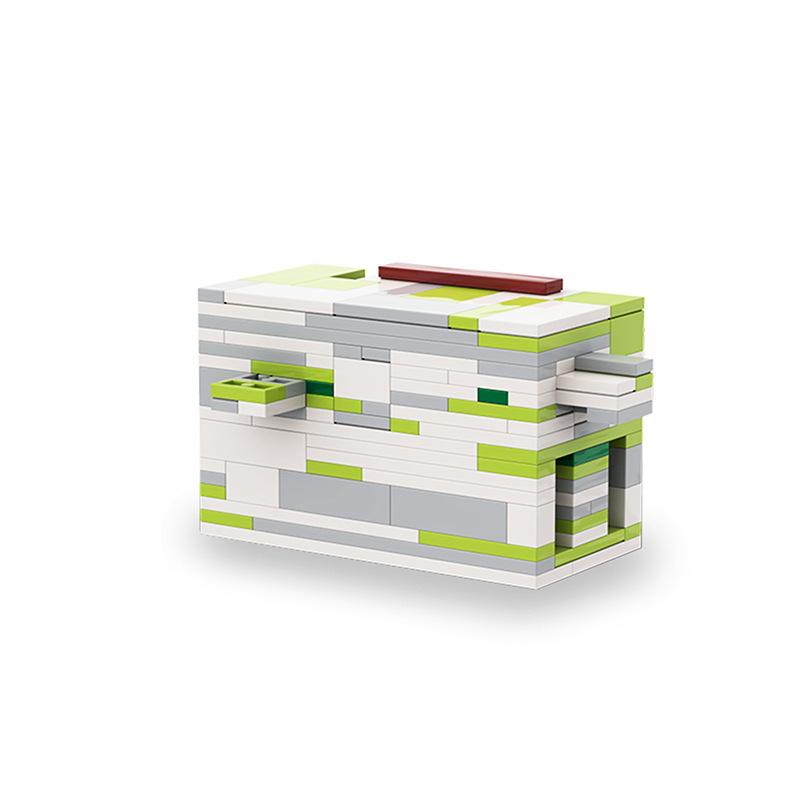 Ben Franklin's Locker Building Kit | LEGO-Compatible MOC - 3