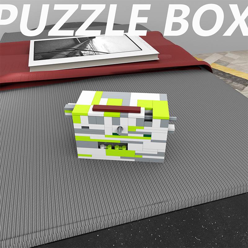 Ben Franklin's Locker Building Kit | LEGO-Compatible MOC - 4