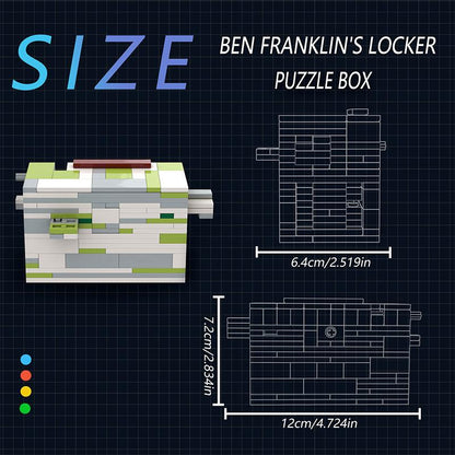 Ben Franklin's Locker Building Kit | LEGO-Compatible MOC - 7