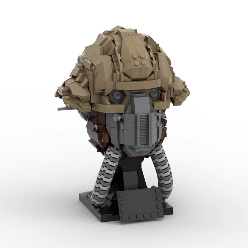 benthic helmet building set | star wars | moc-123912 - 4