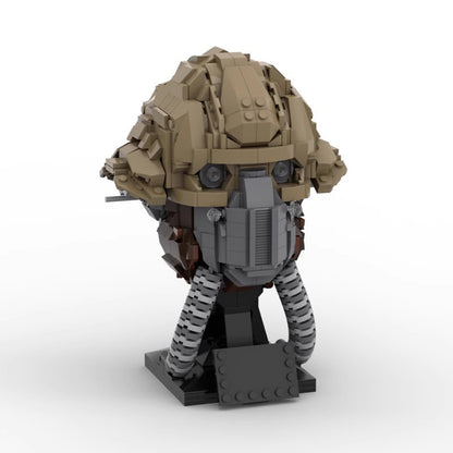benthic helmet building set | star wars | moc-123912 - 4
