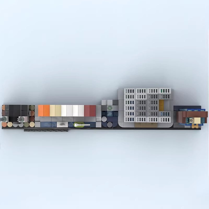 Bergen Skyline Building Kit | Compatible MOC - 4