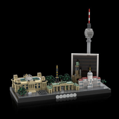 berlin skyline building set | moc-197505 - 1