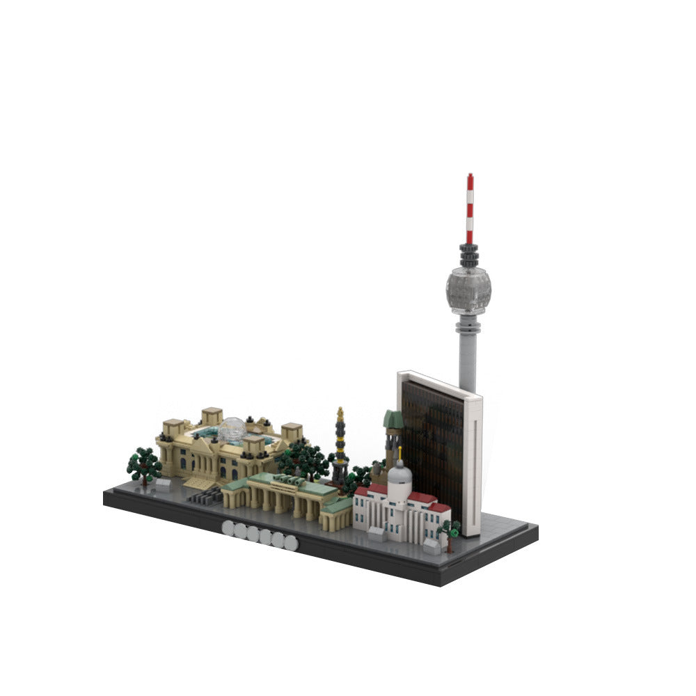 berlin skyline building set | moc-197505 - 2