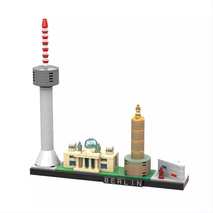 Berlin Skyline MOC Architecture Building Kit - 5