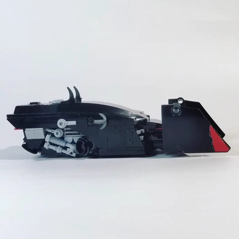 beyond the white knight batmobile building set | moc-137430 - 2