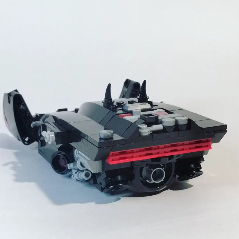 beyond the white knight batmobile building set | moc-137430 - 3