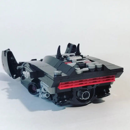 beyond the white knight batmobile building set | moc-137430 - 3